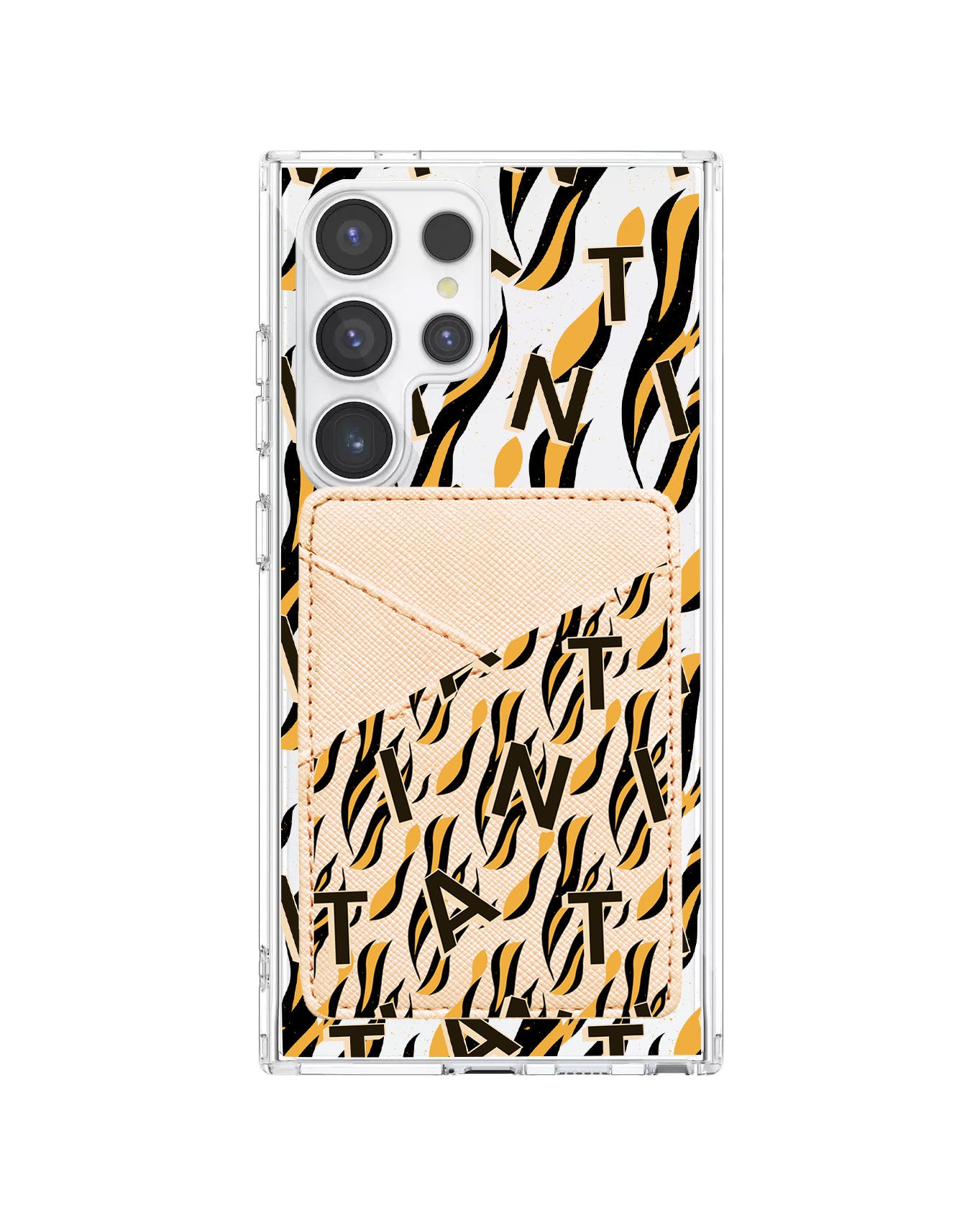 Android Phone Wallet Case - Tiger Monogram 1.0