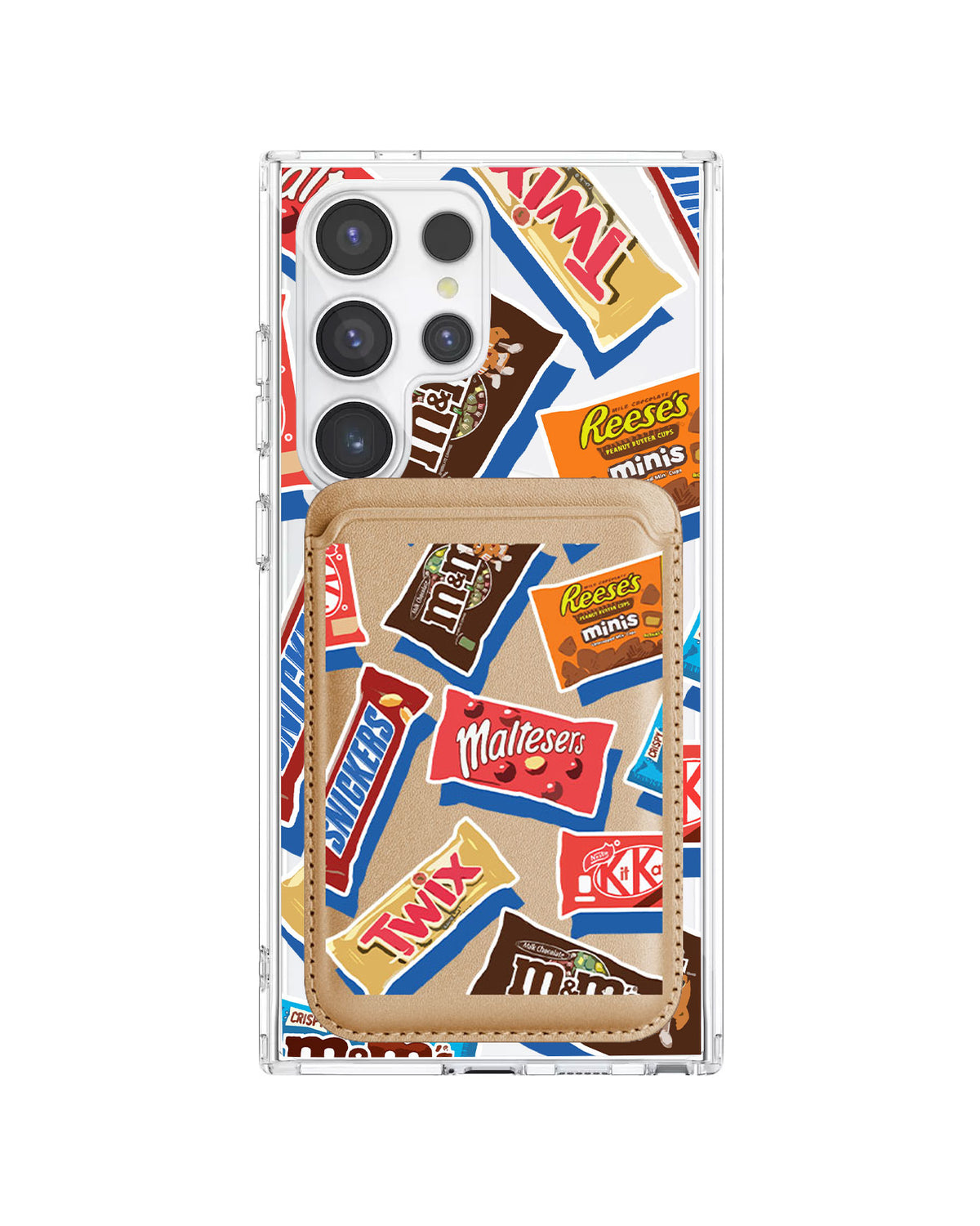 Android Magnetic Wallet Case - Choco Sweet