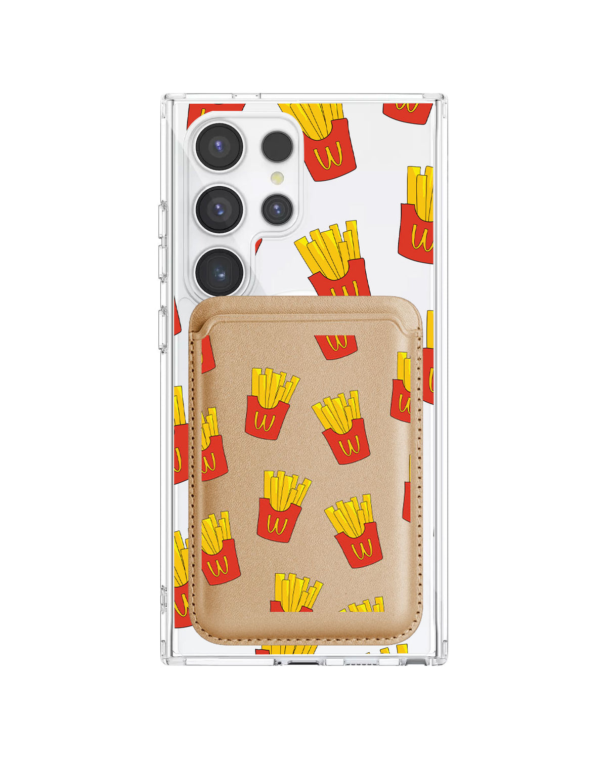 Android Magnetic Wallet Case - Fries 1.0