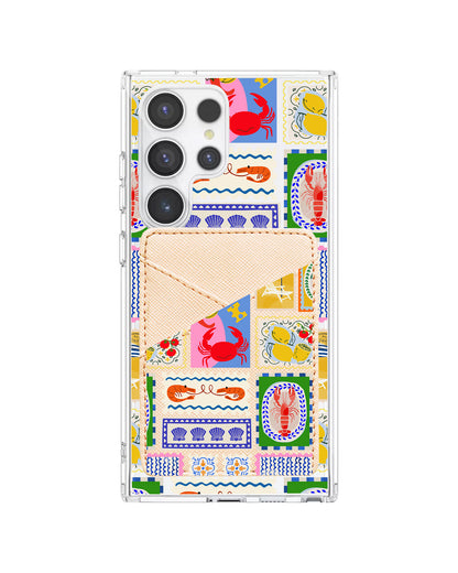 Android Phone Wallet Case - Seaside Opulence 1.0