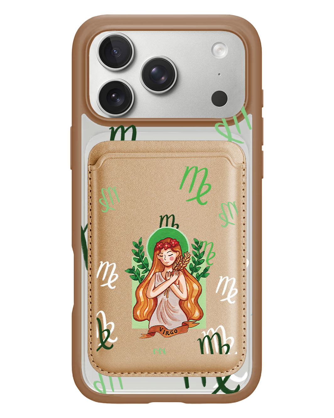 iPhone Magnetic Wallet Case - Virgo