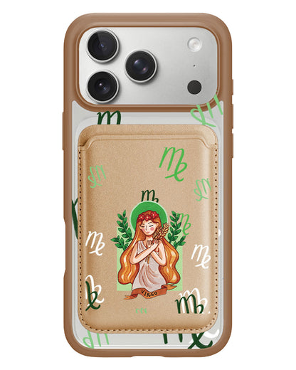 iPhone Magnetic Wallet Case - Virgo