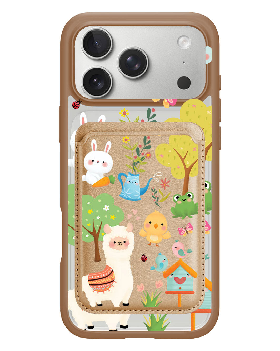 iPhone Magnetic Wallet Case - Spring