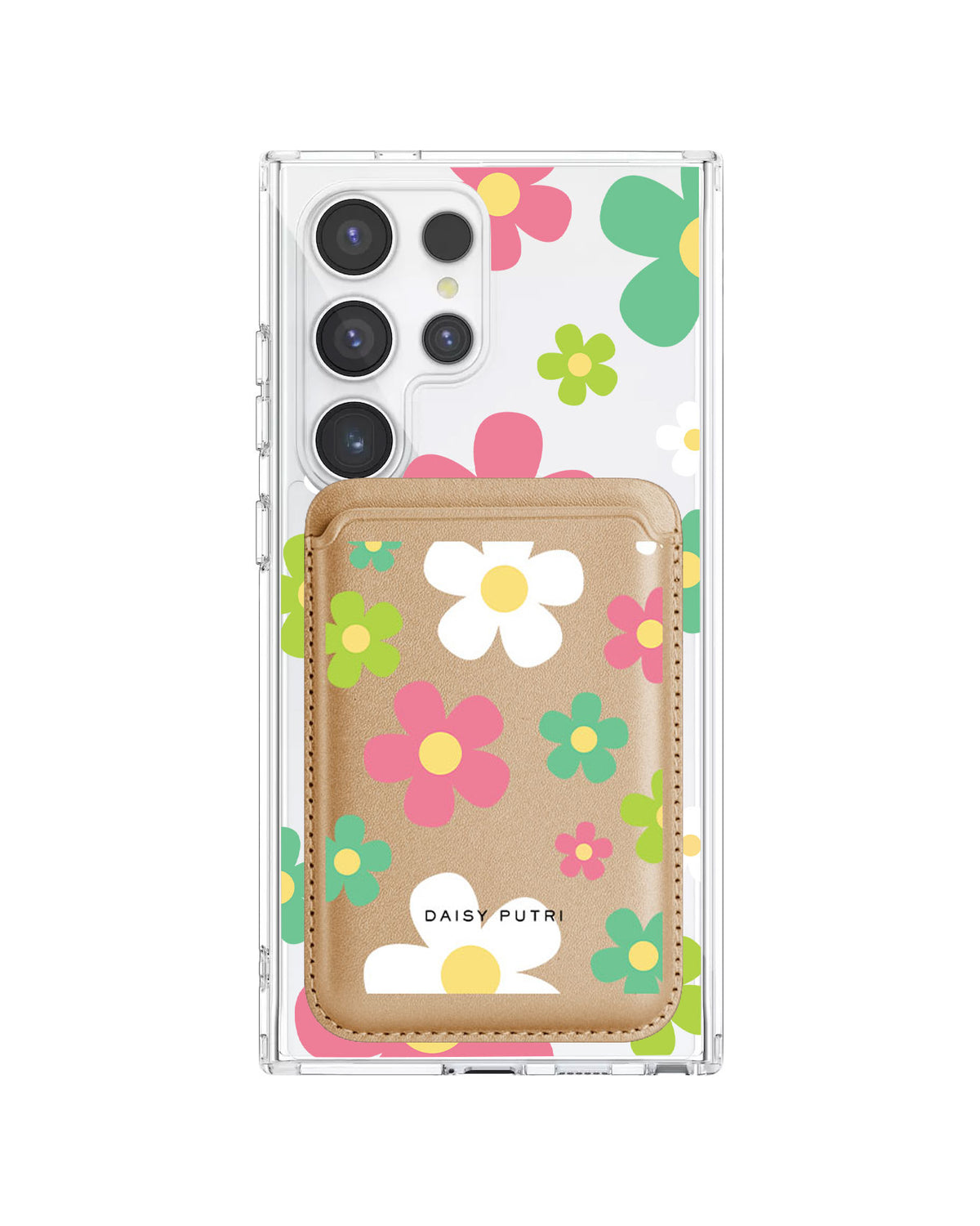 Android Magnetic Wallet Case - Daisy Wild