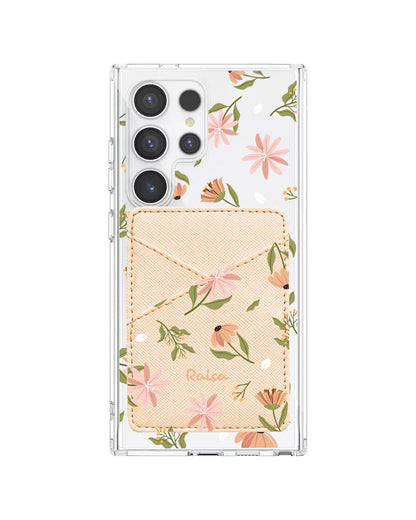 Android Phone Wallet Case - Cosmos Flower