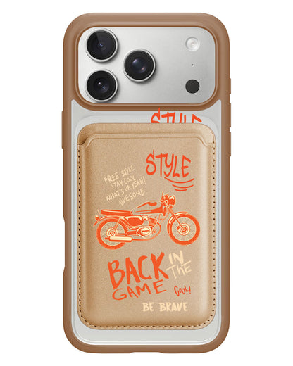 iPhone Magnetic Wallet Case - Back In The Game