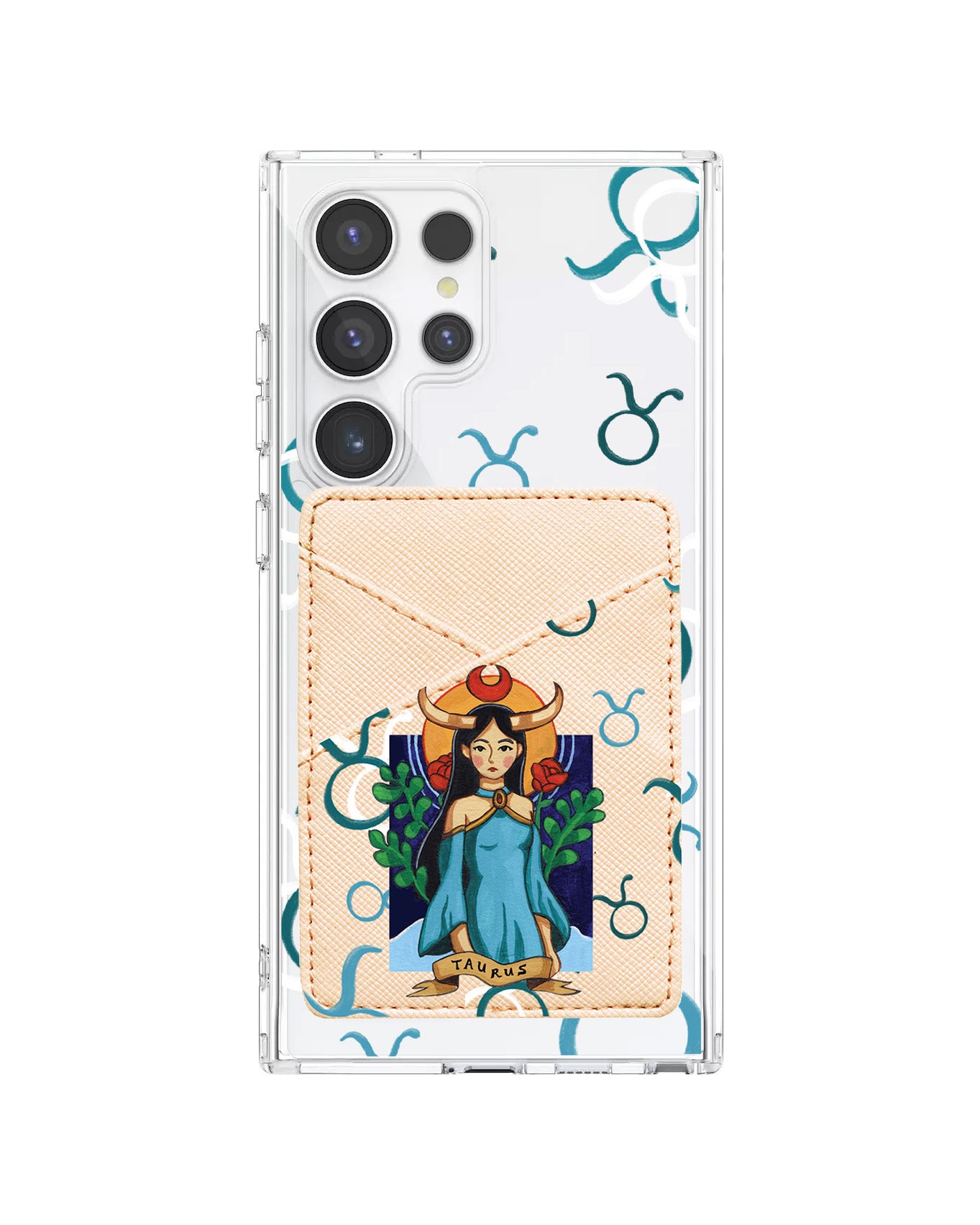 Android Phone Wallet Case - Taurus