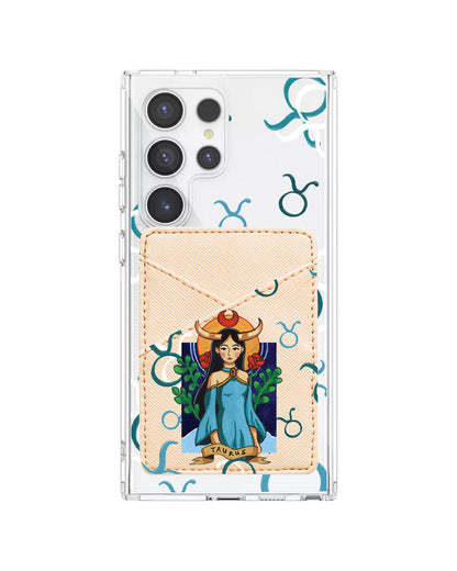 Android Phone Wallet Case - Taurus
