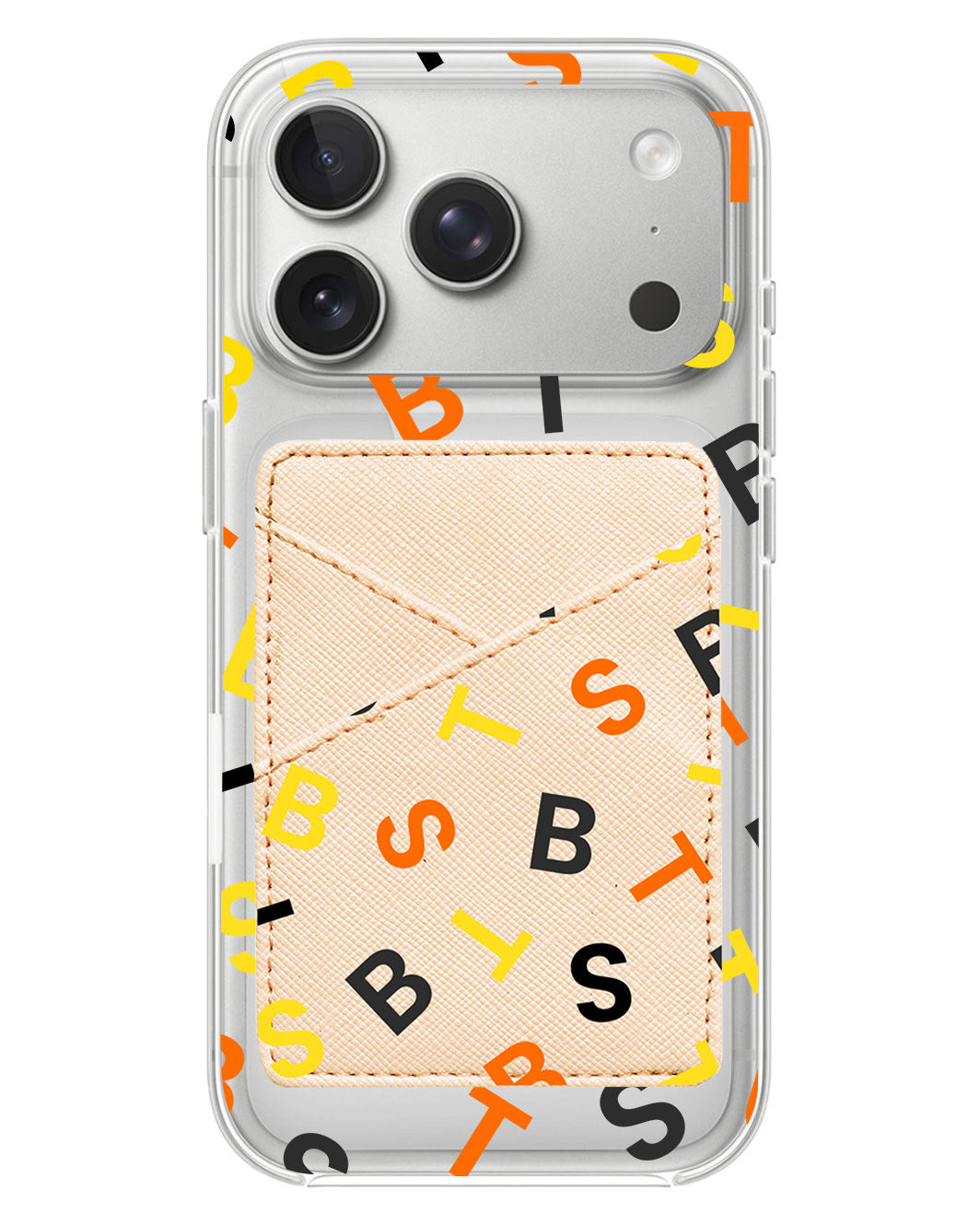 iPhone Phone Wallet Case - BTS Monogram