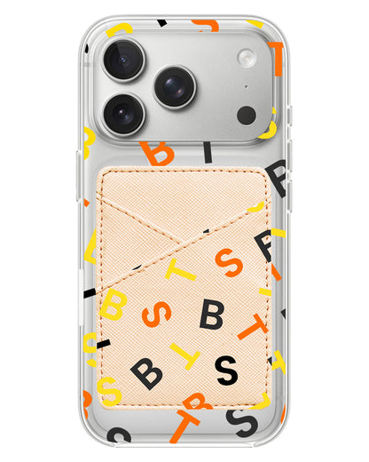 iPhone Phone Wallet Case - BTS Monogram