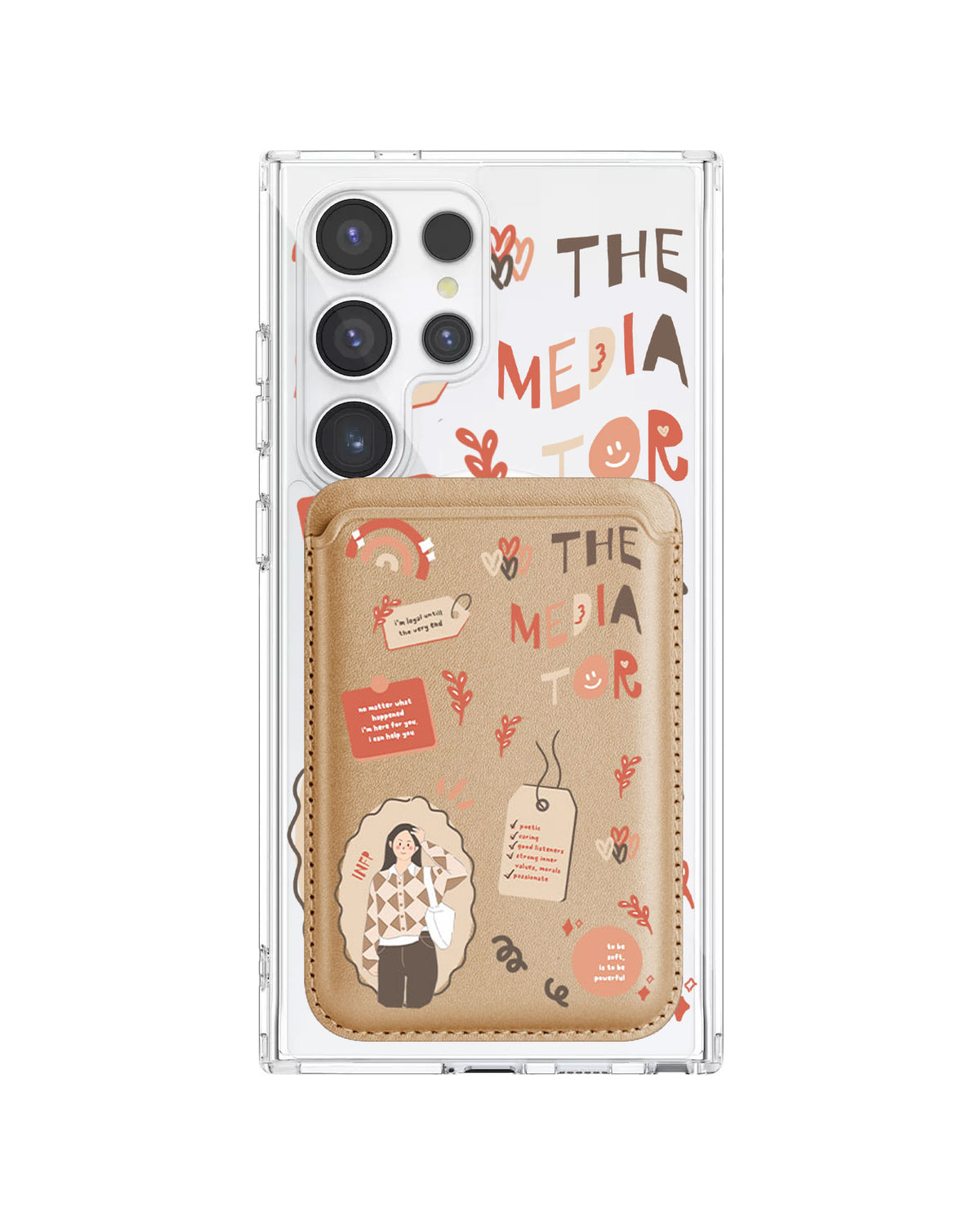 Android Magnetic Wallet Case - Infp