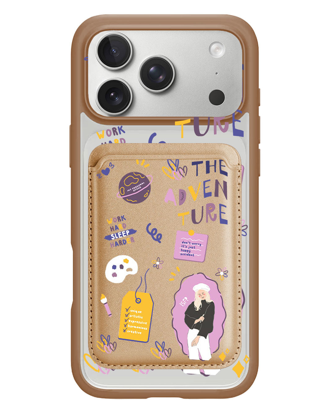 iPhone Magnetic Wallet Case - ISFP