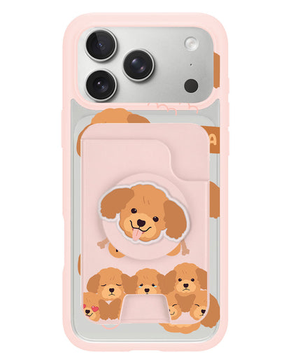 iPhone Magpop Wallet - Poodle Squad 3.0