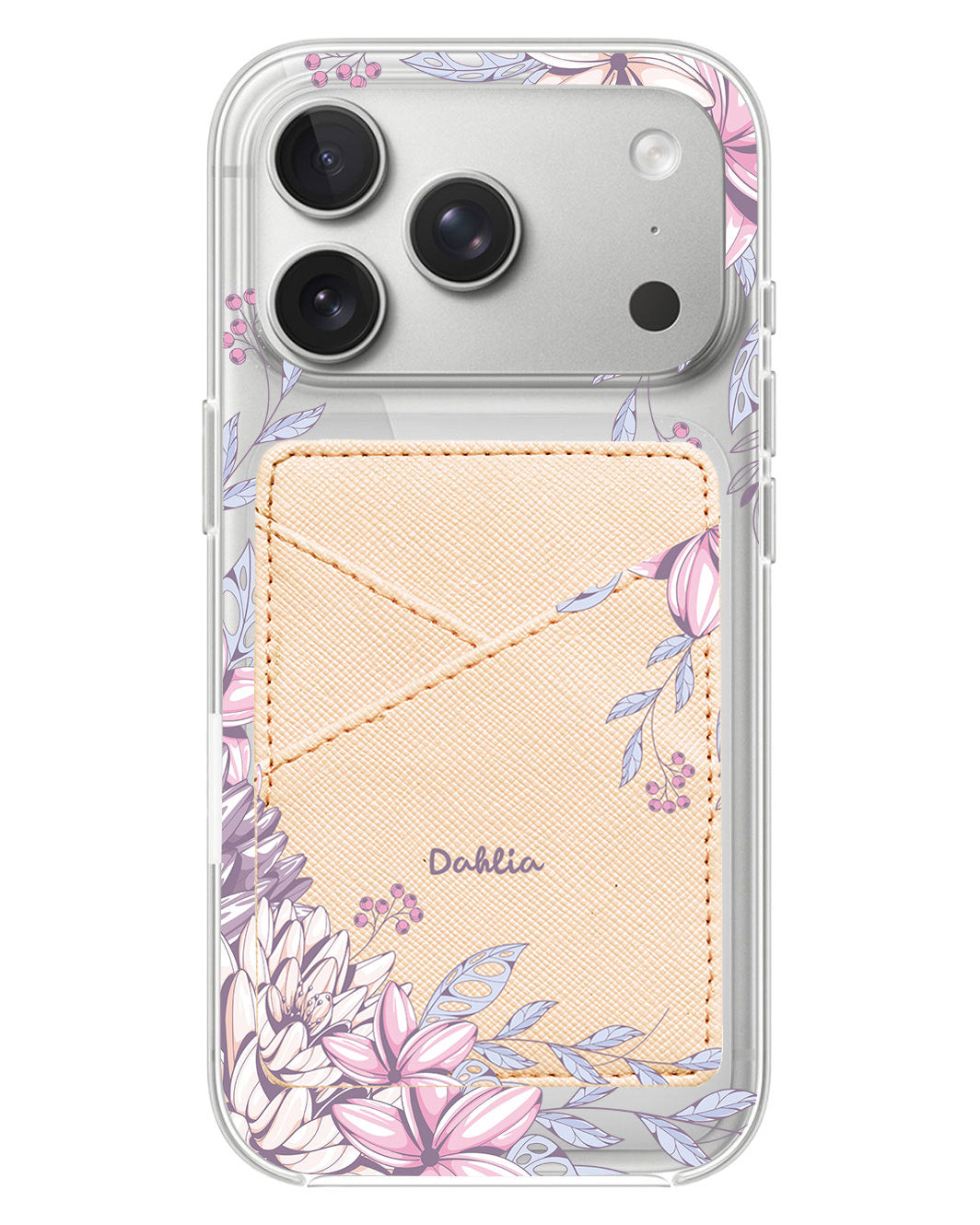 iPhone Phone Wallet Case - Dahlia
