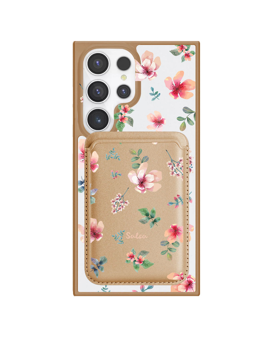 Android Magnetic Wallet Case - Botanical Garden 5.0