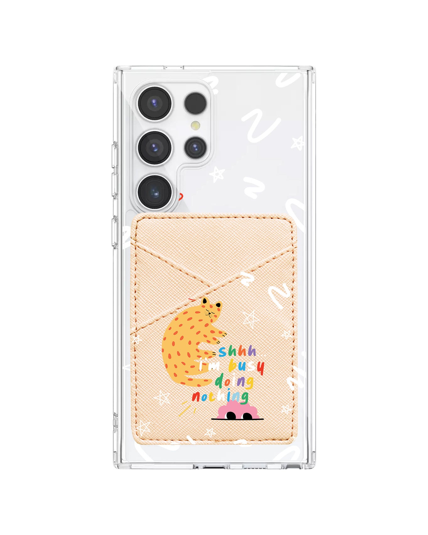 Android Phone Wallet Case - Busy Doing Nothing