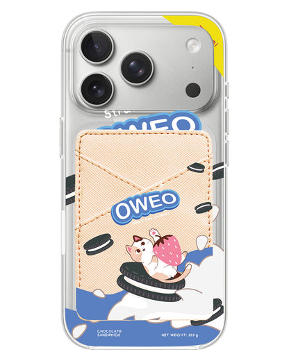 iPhone Phone Wallet Case - Oweo Cat