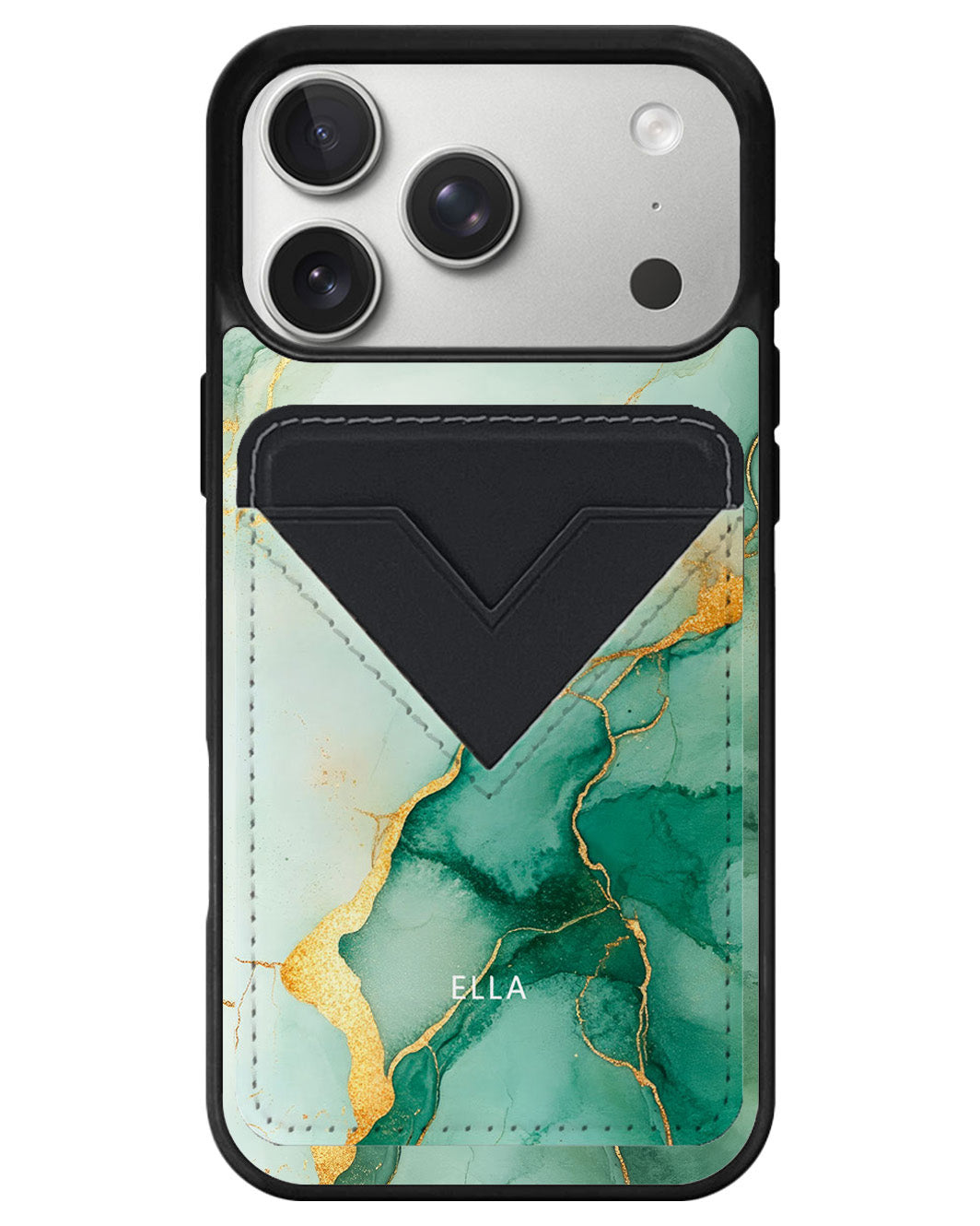 iPhone Avant Wallet Case - Emerald Green