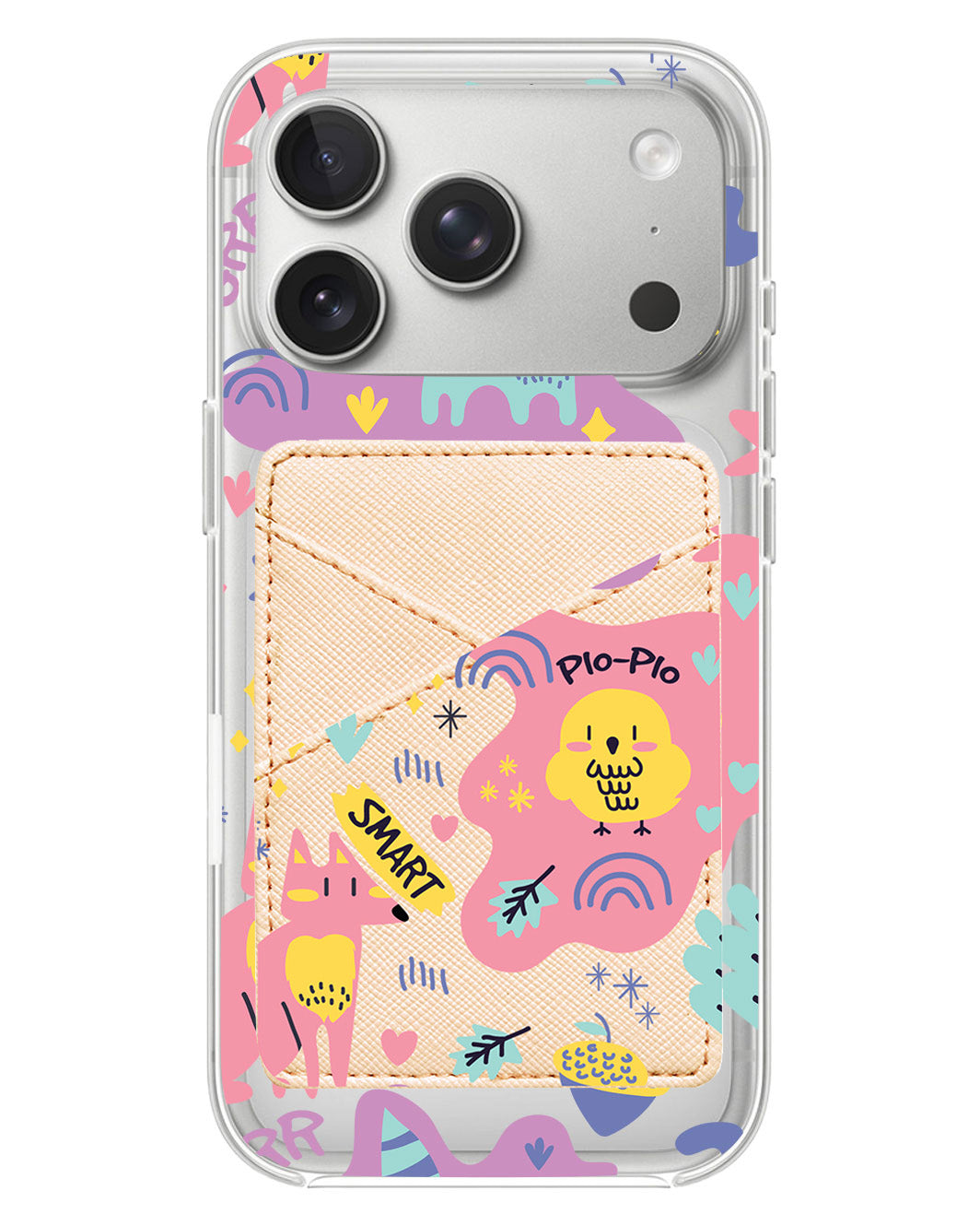 iPhone Phone Wallet Case - Pio N Friends