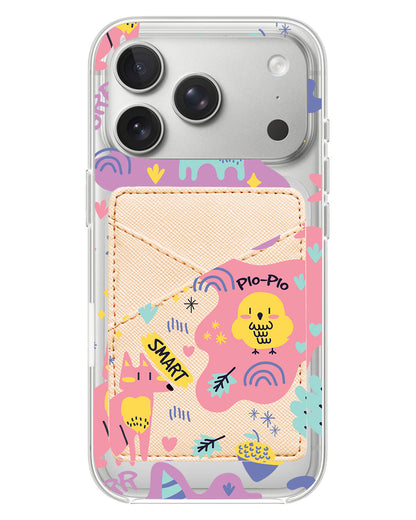 iPhone Phone Wallet Case - Pio N Friends