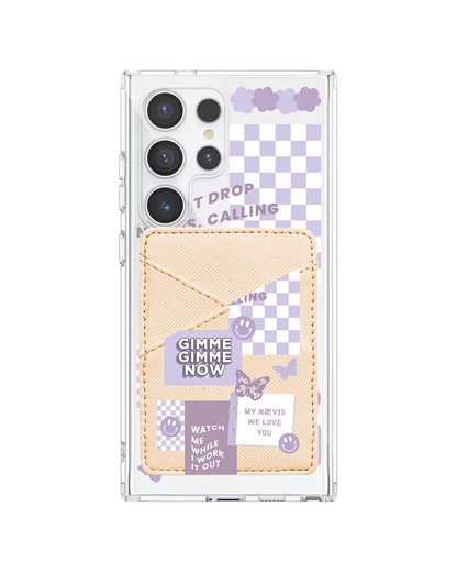 Android Phone Wallet Case - Aespa Sticker Pack