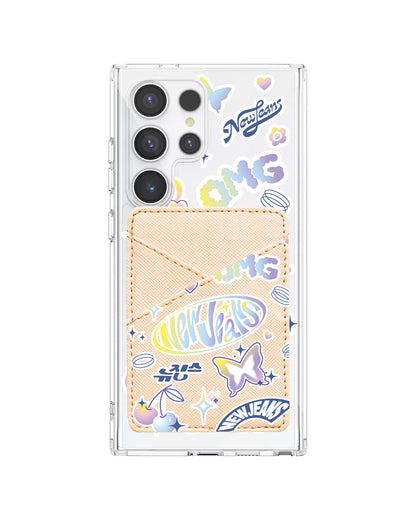 Android Phone Wallet Case - NewJeans OMG 1.0