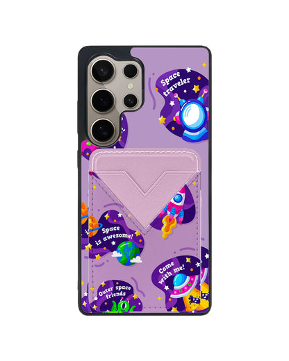 Android Avant Wallet Case - Space Traveller