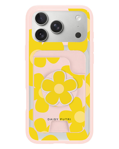 iPhone Magpop Wallet - Daisy Sunshine