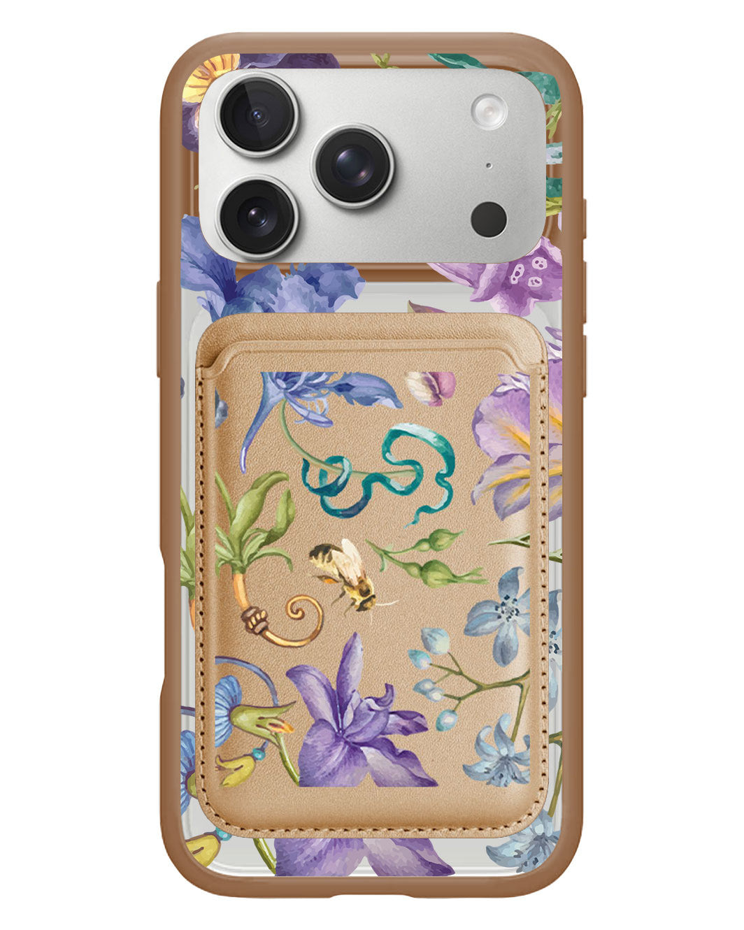 iPhone Magnetic Wallet Case - Violetta