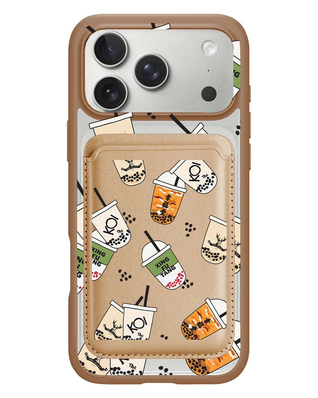 iPhone Magnetic Wallet Case - Boba 1