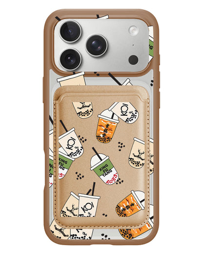 iPhone Magnetic Wallet Case - Boba 1