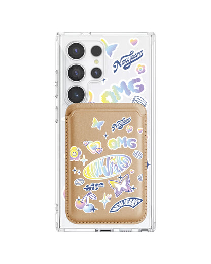 Android Magnetic Wallet Case - NewJeans OMG 1.0