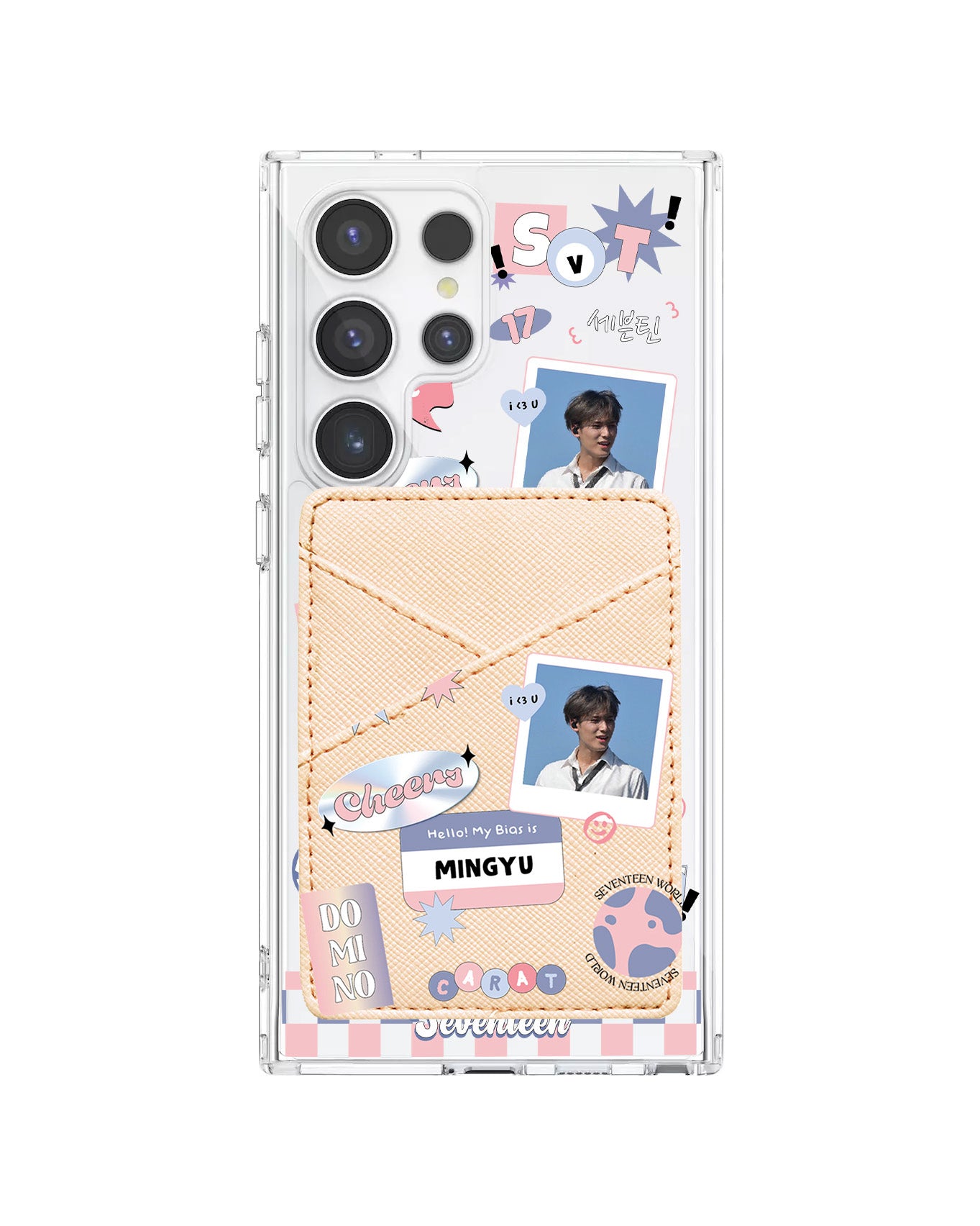 Android Phone Wallet Case - Seventeen World