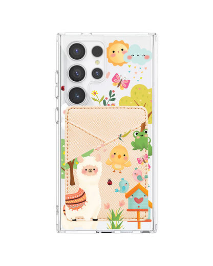 Android Phone Wallet Case - Spring