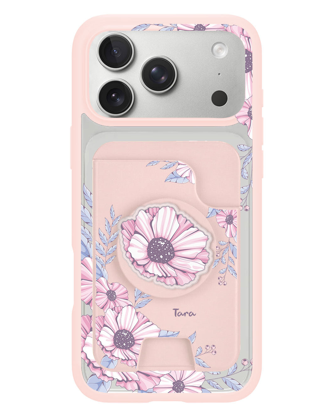 iPhone Magpop Wallet - Pink Blossom