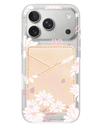 iPhone Phone Wallet Case - Butterfly & Daisy