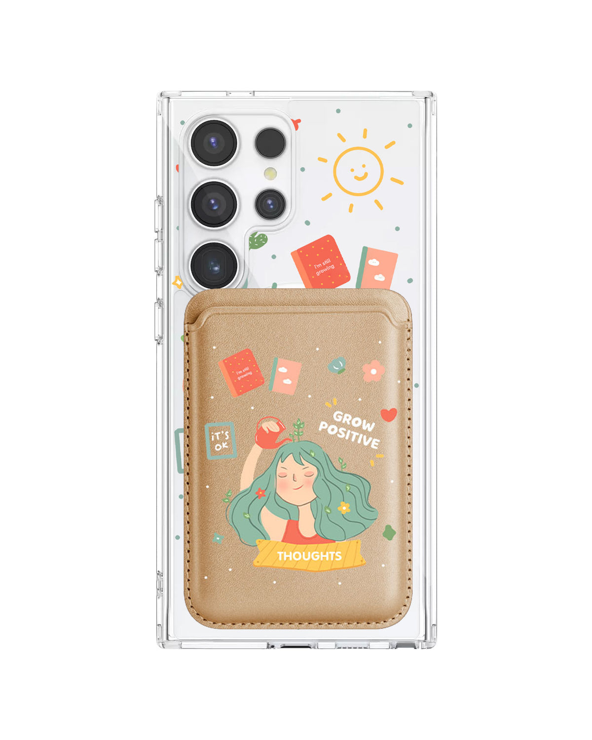 Android Magnetic Wallet Case - Grow