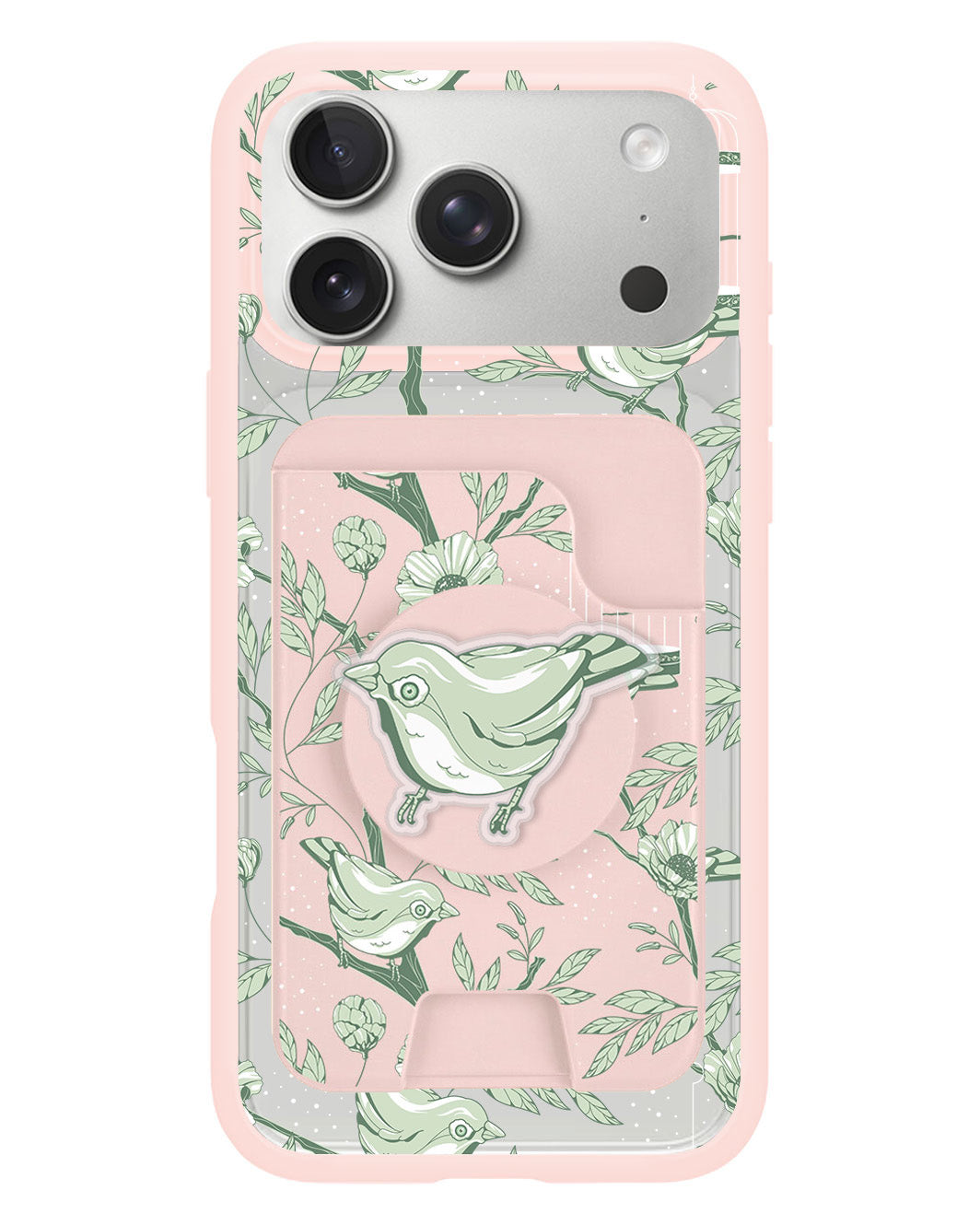 iPhone Magpop Wallet - Lovebird Monochrome 4.0