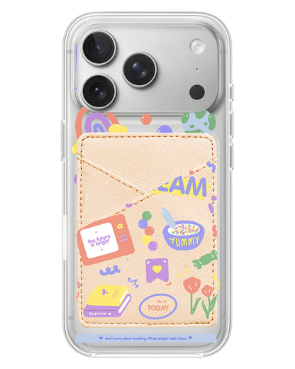 iPhone Phone Wallet Case - Hello Future