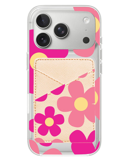 iPhone Phone Wallet Case - Daisy Delight