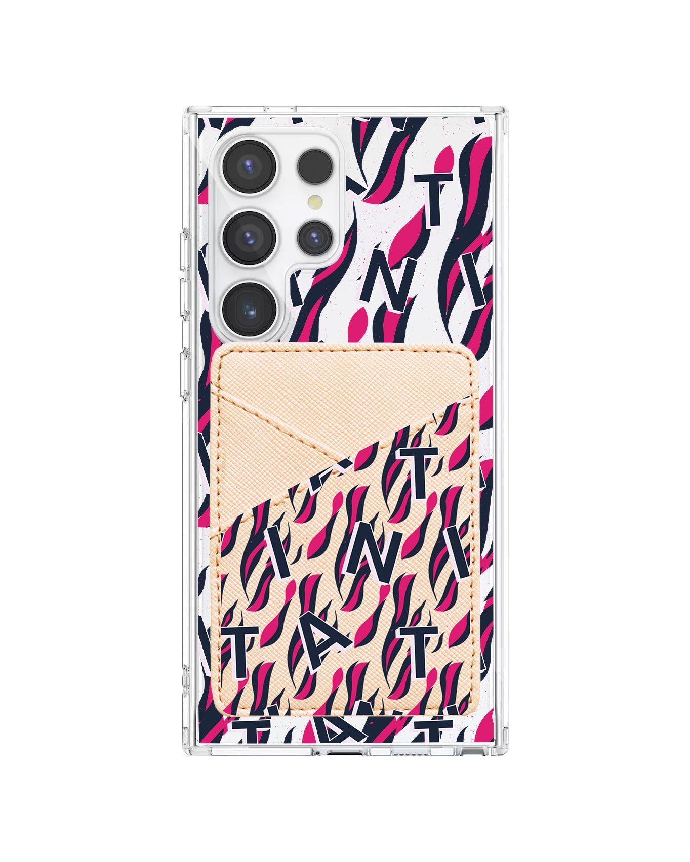 Android Phone Wallet Case - Tiger Monogram 2.0
