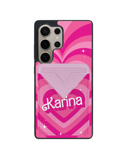 Android Avant Wallet Case - Barbie Love Pattern