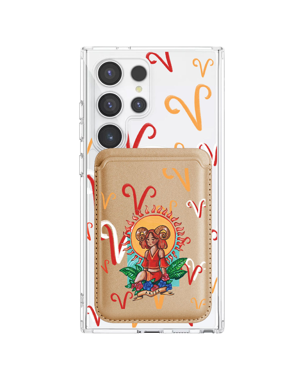 Android Magnetic Wallet Case - Aries
