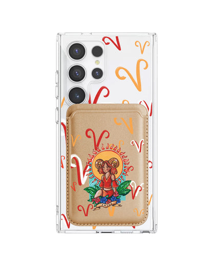 Android Magnetic Wallet Case - Aries