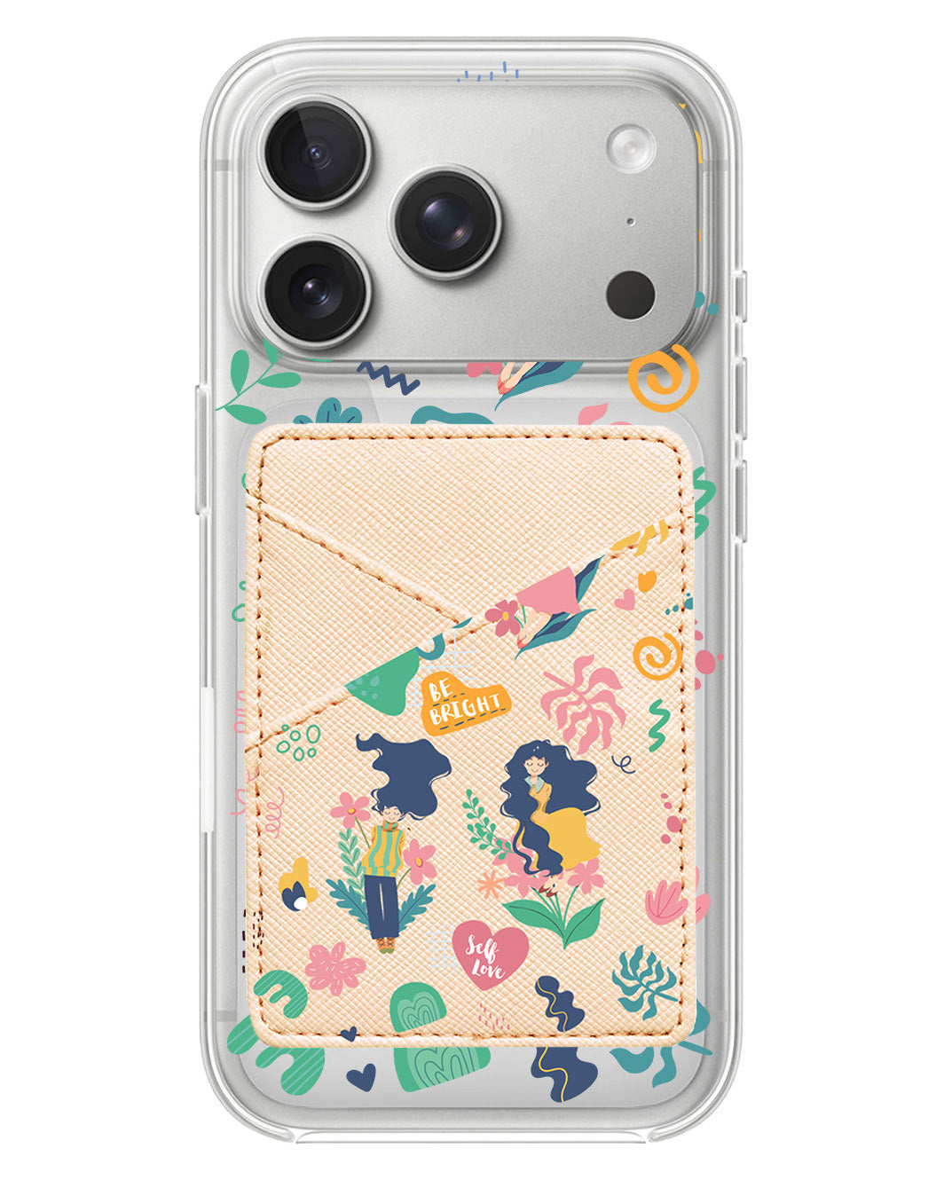iPhone Phone Wallet Case - Self Love Sticker pack 2.0