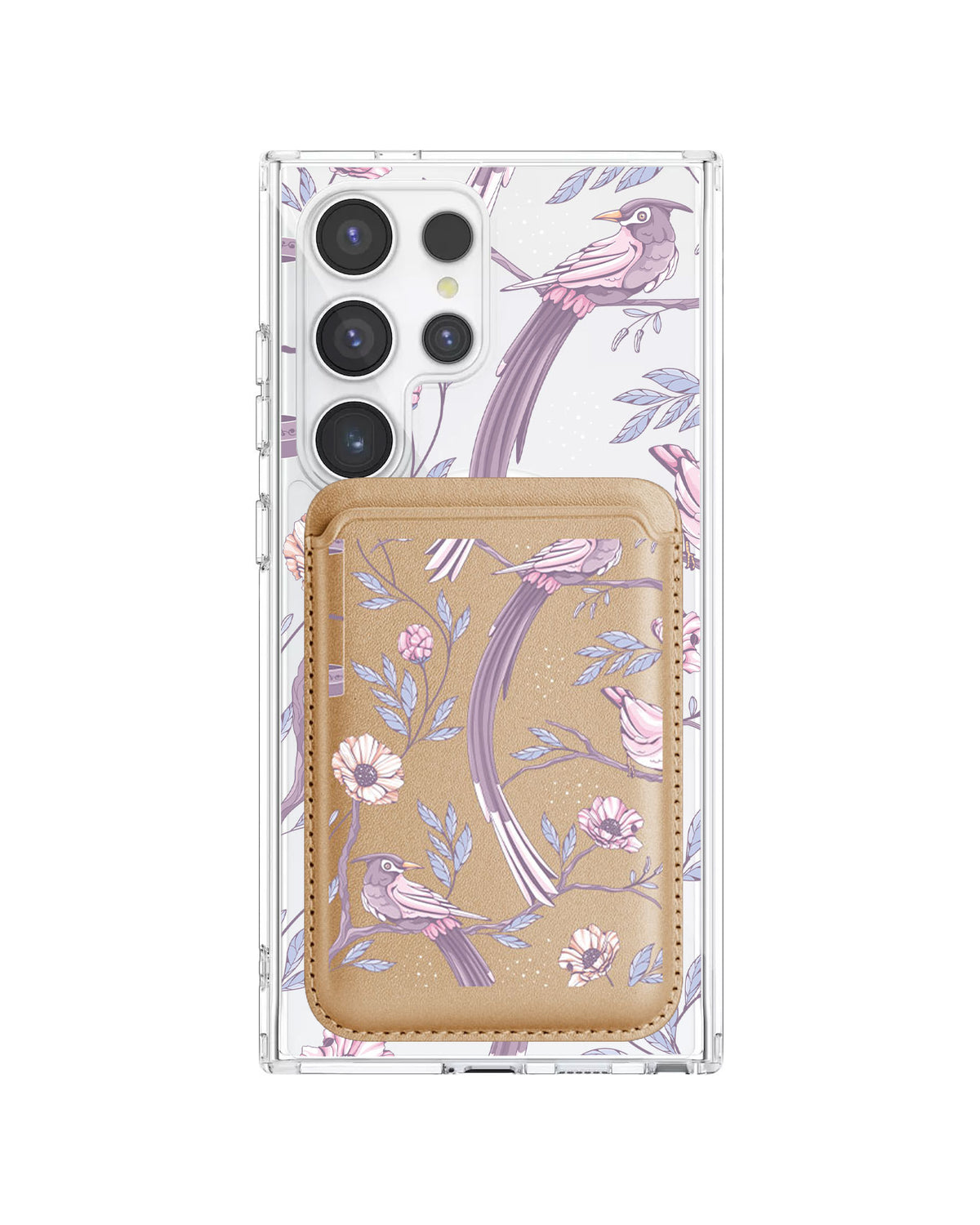 Android Magnetic Wallet Case - Lovebird 4.0