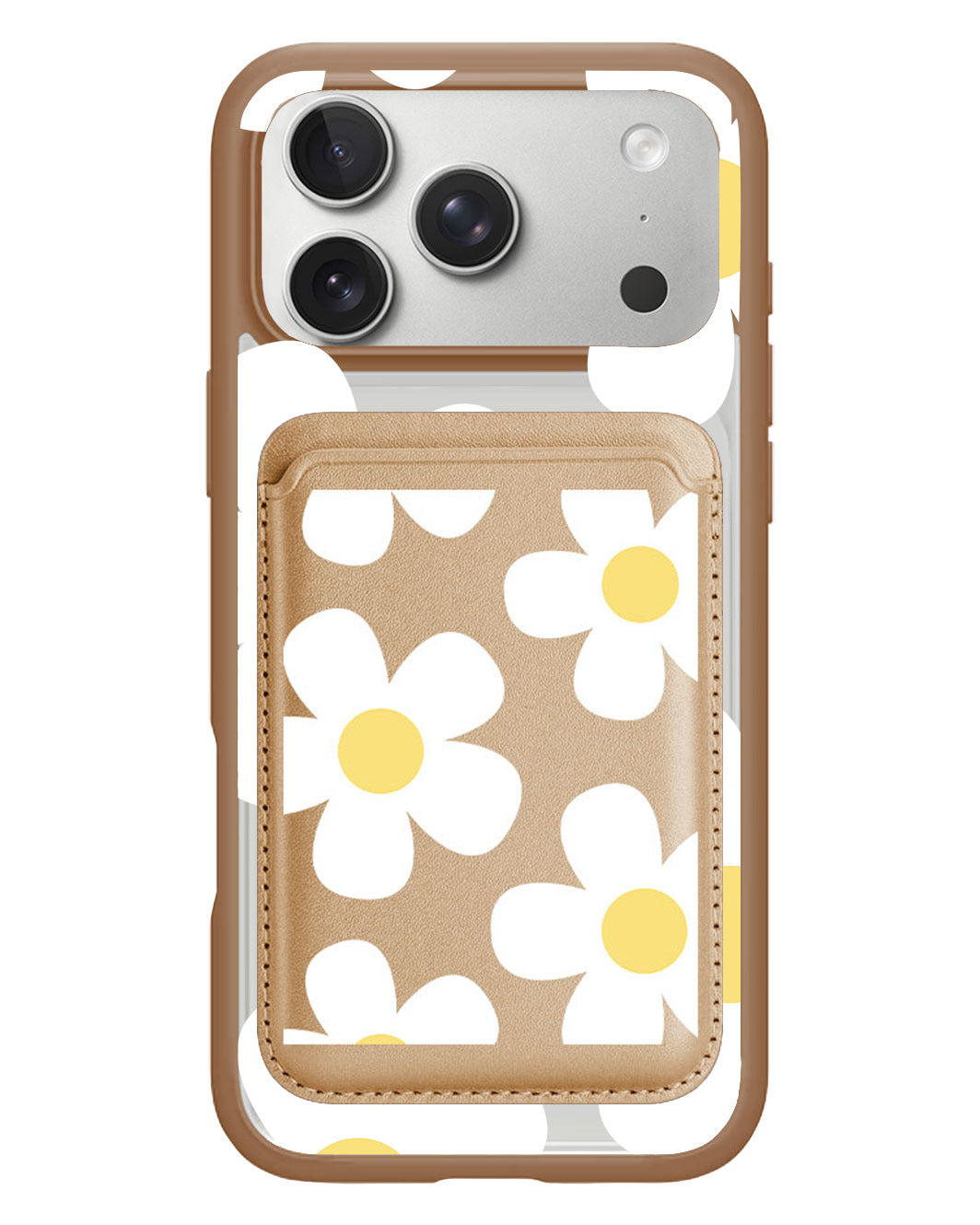 iPhone Magnetic Wallet Case - Daisy 4.0