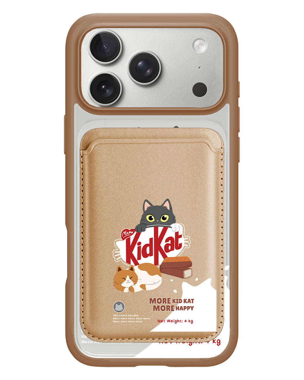 iPhone Magnetic Wallet Case - Kidkat