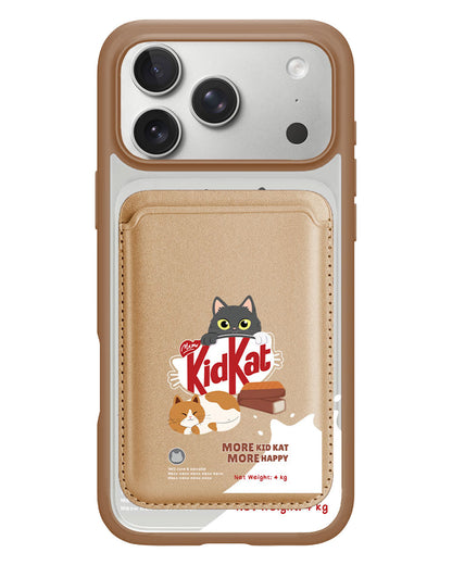 iPhone Magnetic Wallet Case - Kidkat
