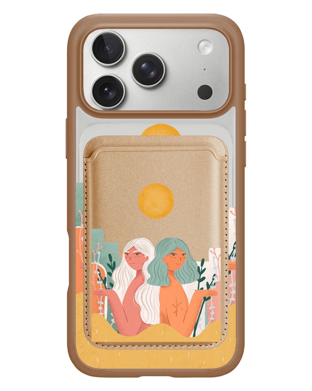 iPhone Magnetic Wallet Case - We're Beautiful